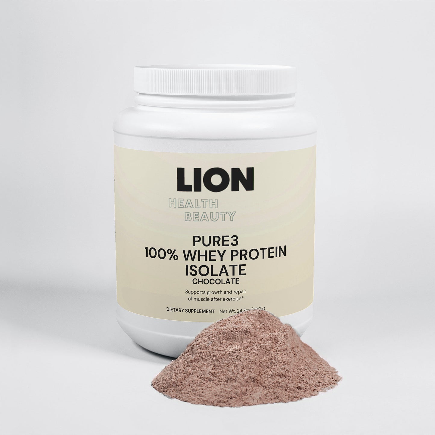 Pure3 100% Whey Protein Isolate (Chocolate)