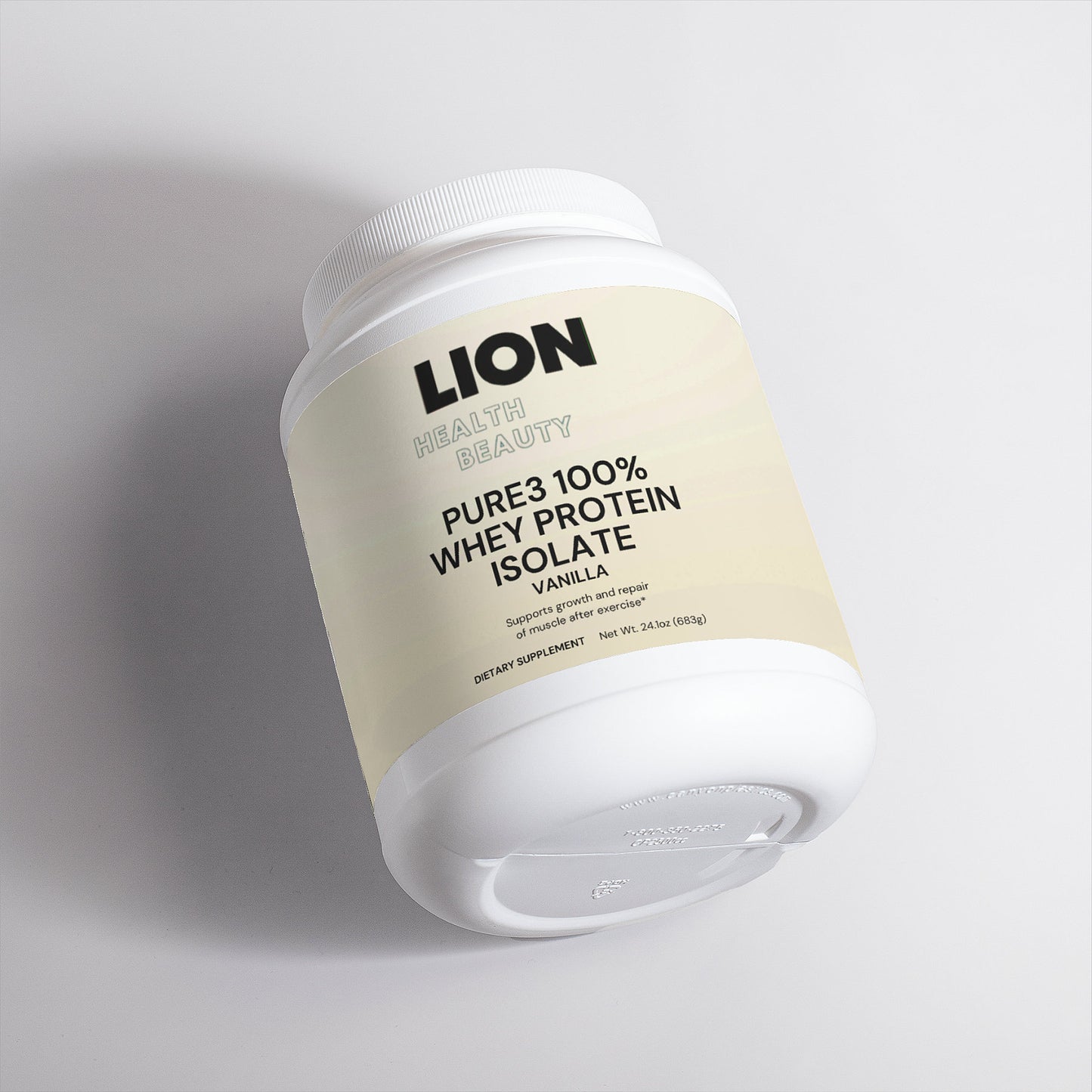 Pure3 100% Whey Protein Isolate (Vanilla)