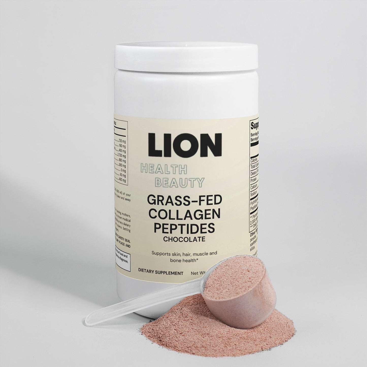 Grass-Fed Collagen Peptides Powder (Chocolate)