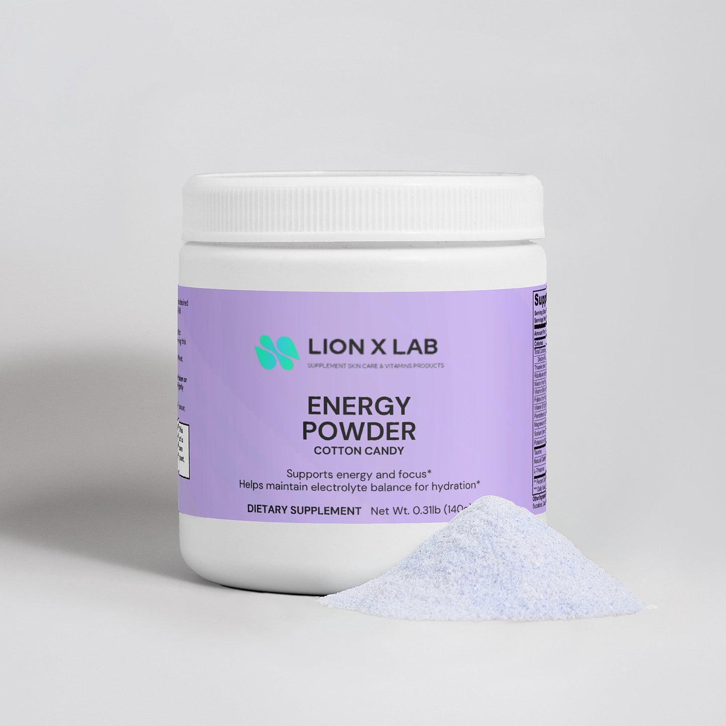 Energy Powder (Cotton Candy)