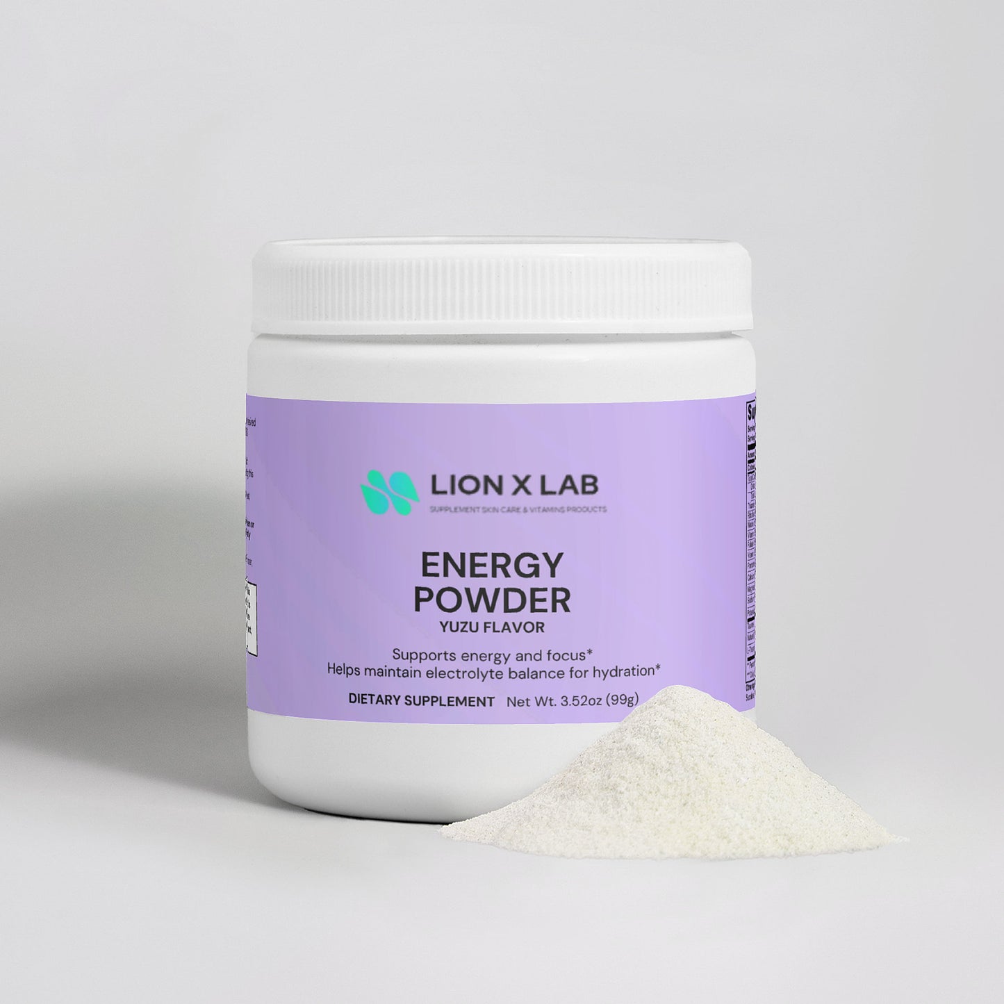 Energy Powder (Yuzu Flavor)
