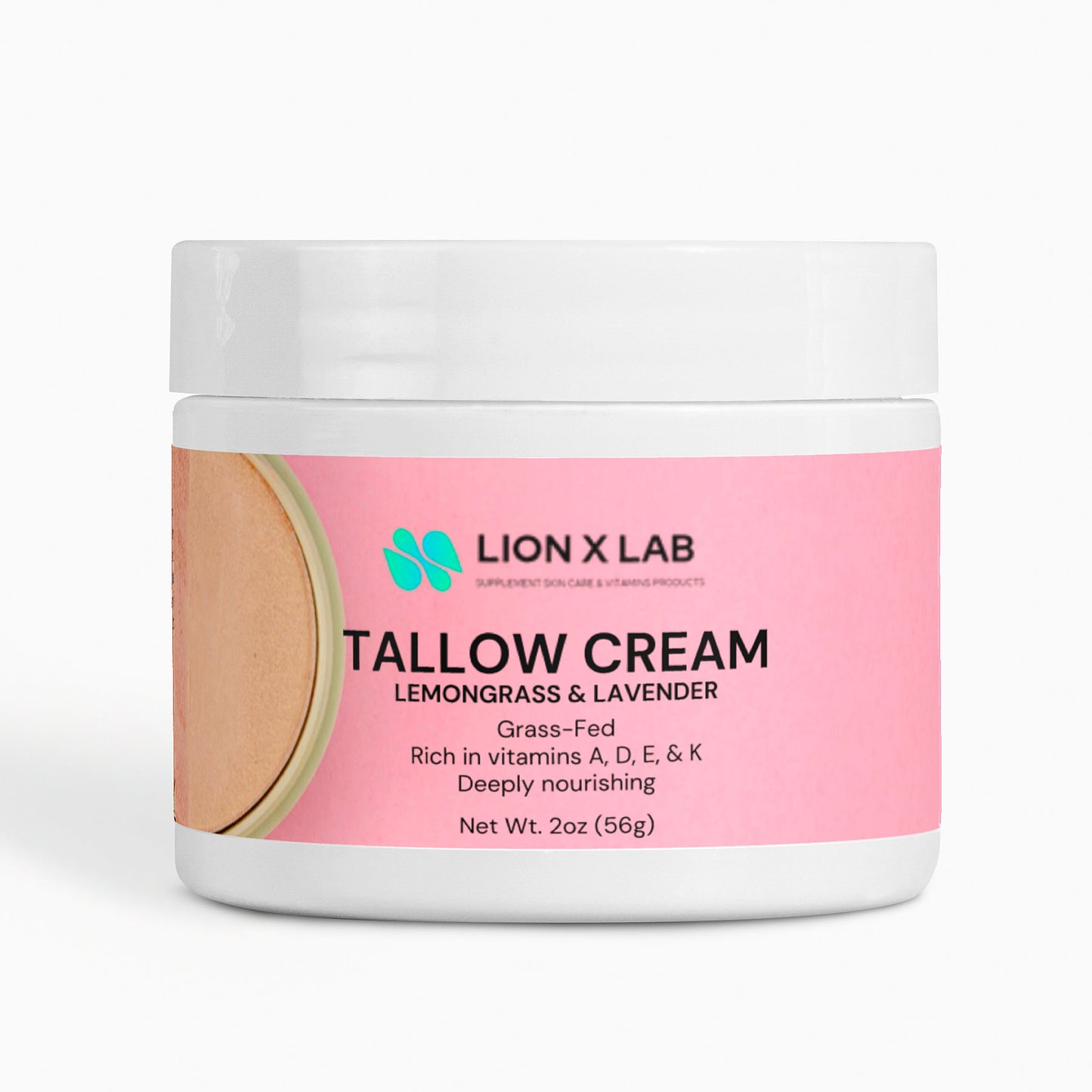 Tallow Cream Lemongrass & Lavender