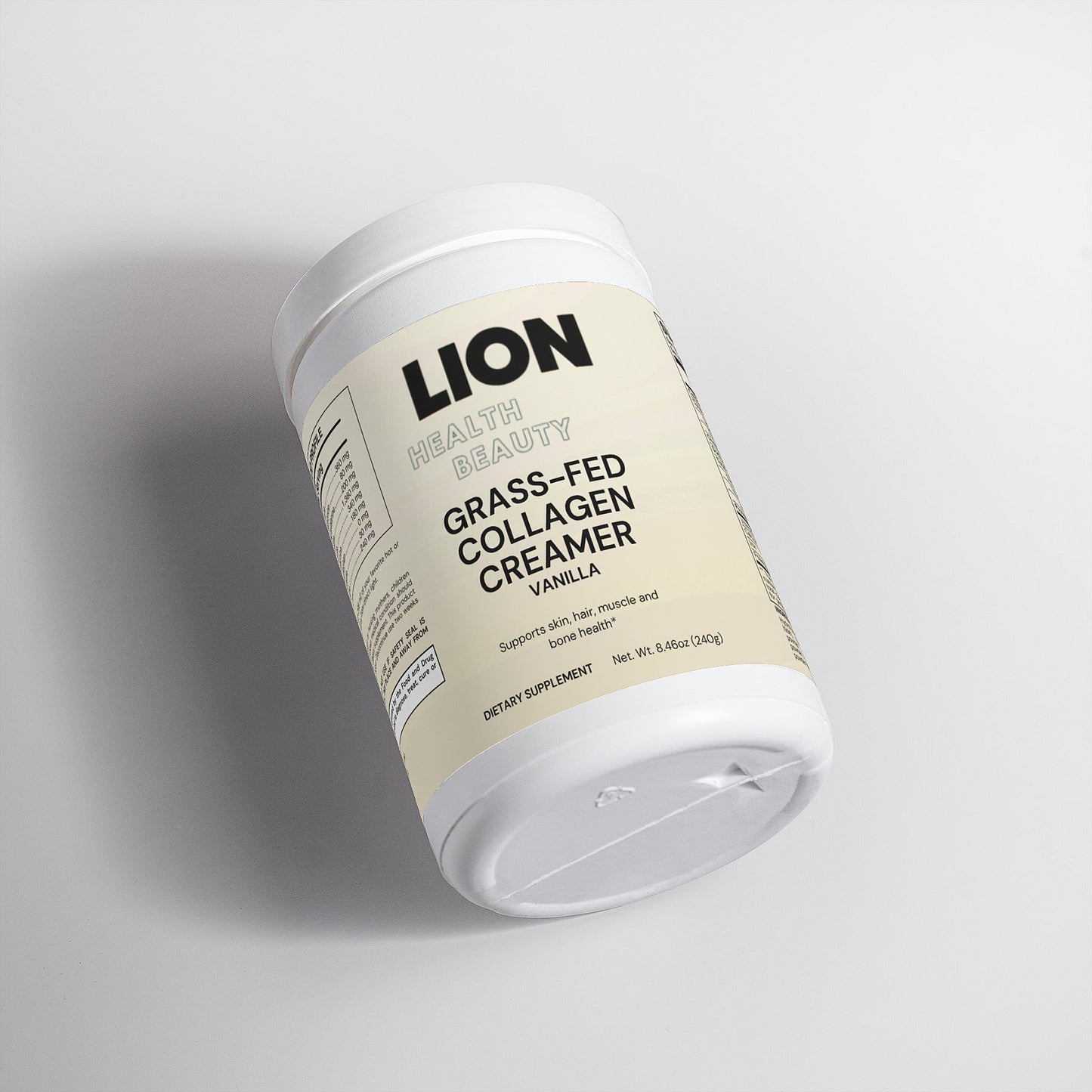 Grass-Fed Collagen Creamer (Vanilla)