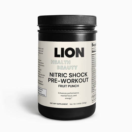 Nitric Shock Pre-Workout Powder (Fruit Punch)