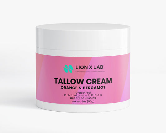 Tallow Cream Orange & Bergamot