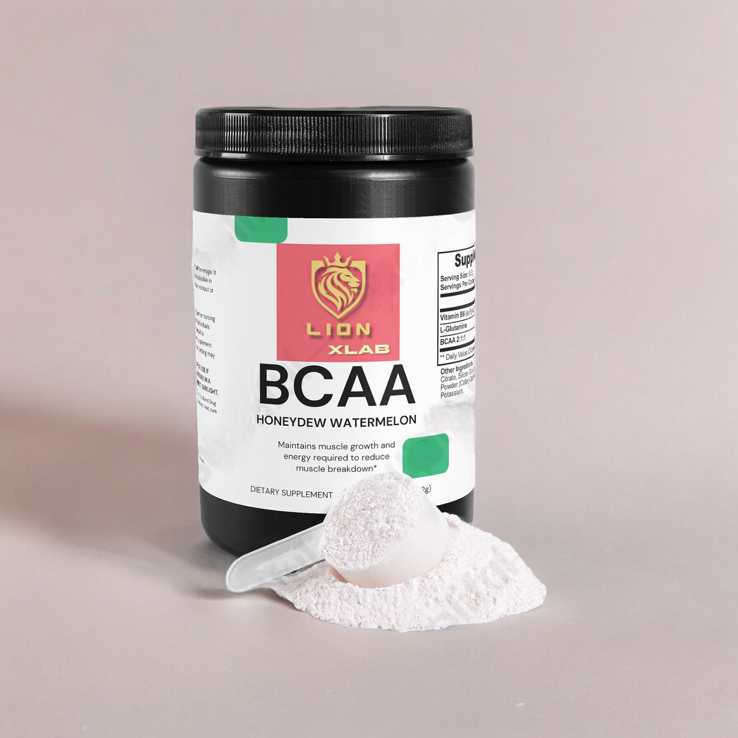 BCAA-Pulver für nach dem Training (Honigmelone/Wassermelone)