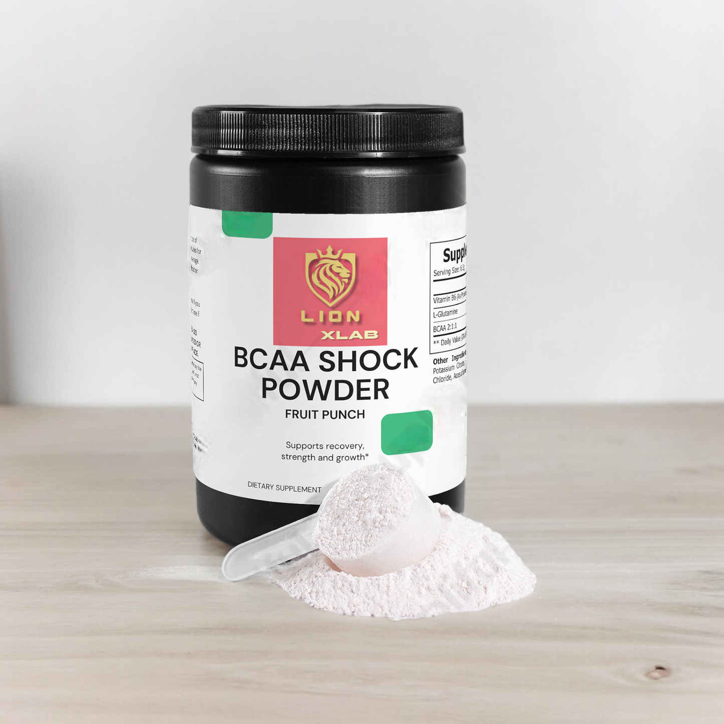 BCAA-Schockpulver (Fruchtpunsch)