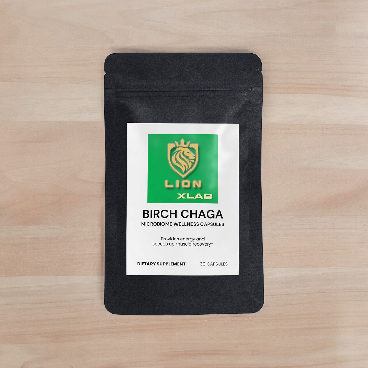 Birch Chaga Microbiome Wellness Capsules