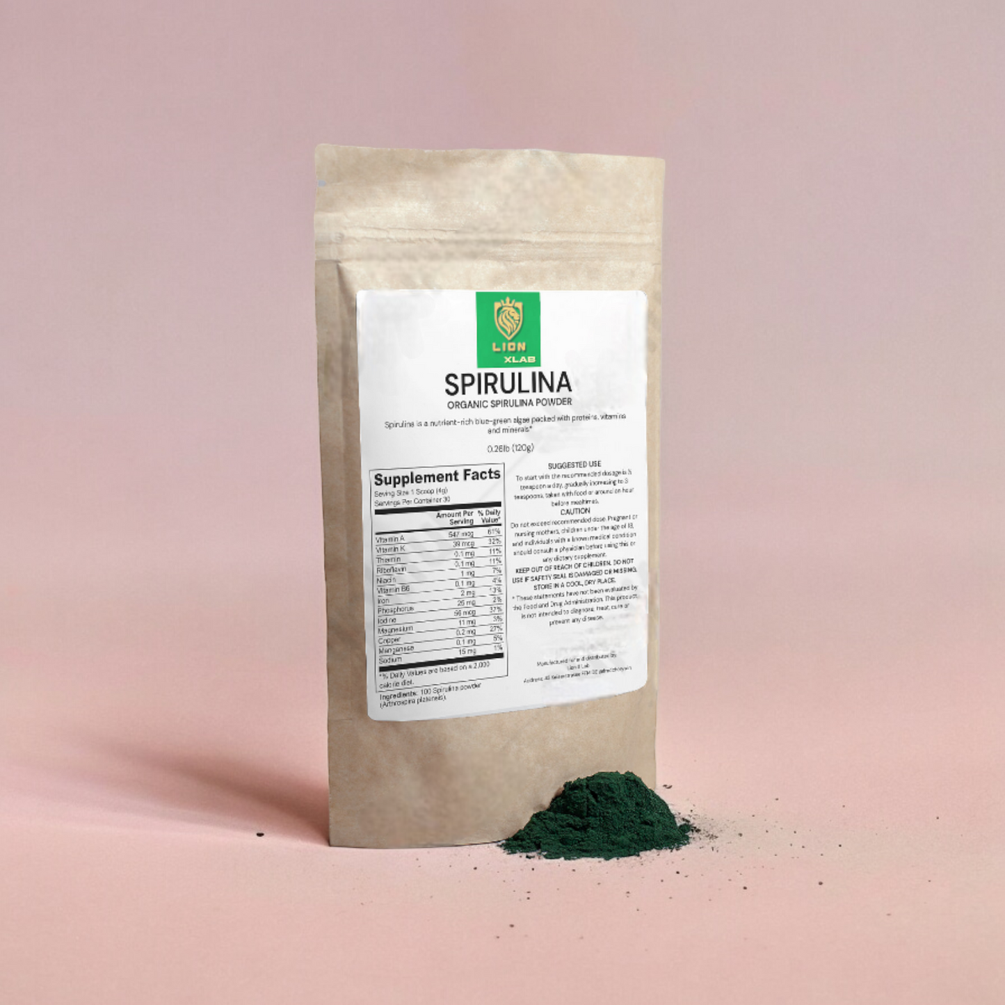 Spirulina Pulver