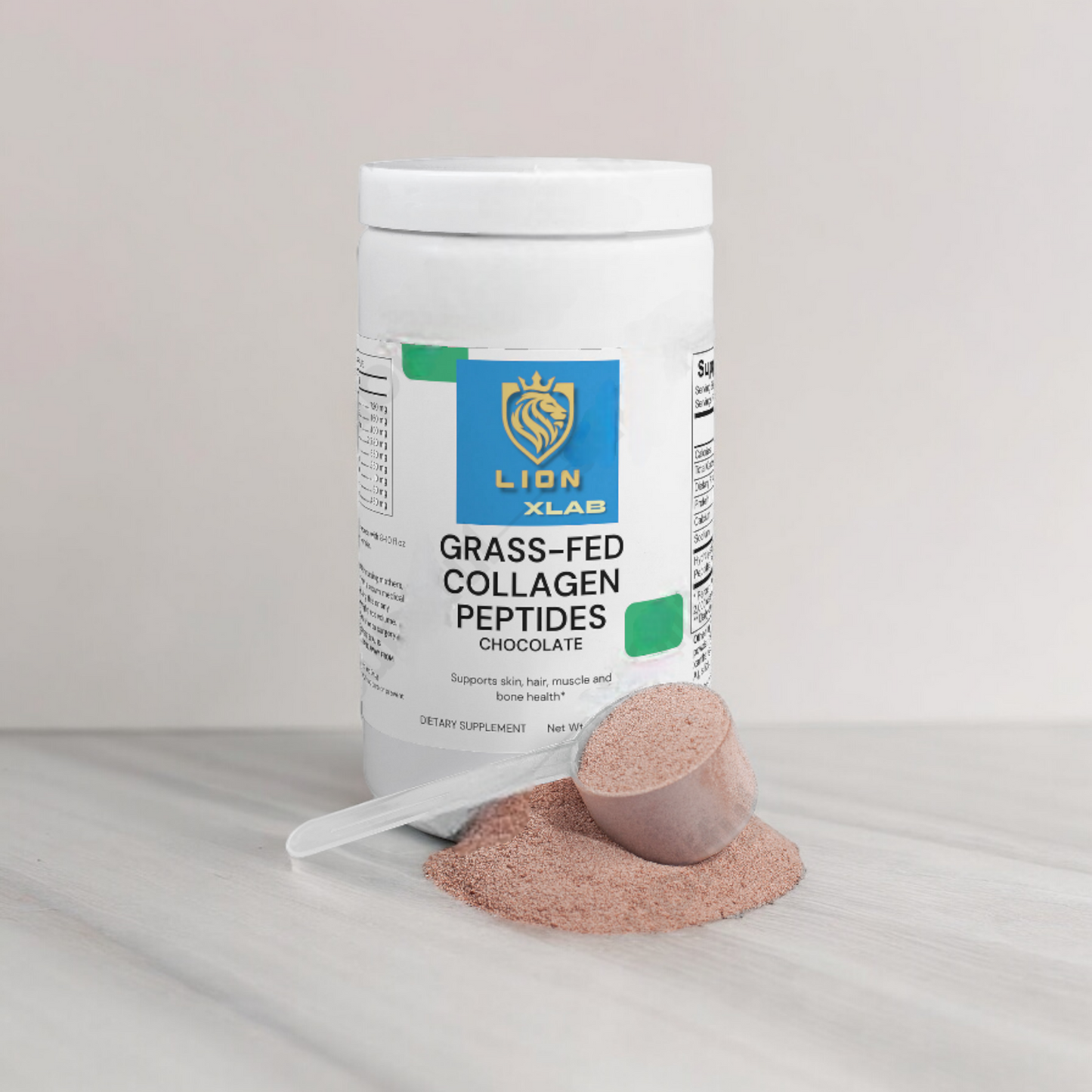 Grass-Fed Collagen Peptides Powder (Chocolate)