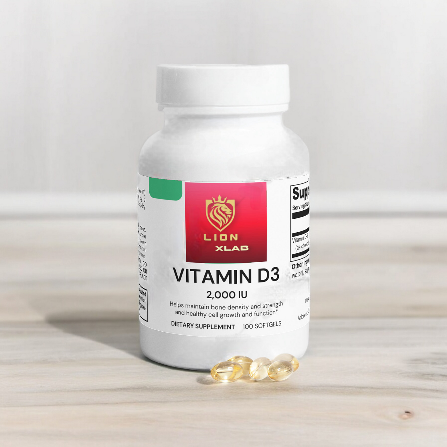 Vitamin D3 2,000 IU